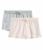 (Jb) RRP £200 Lot To Contain 20 Brand New Unpackaged Alfaz Women's Pajama Shorts In Assorted Sizes A