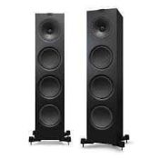 RRP £1080 Boxed Pair Of Kef Q950 Floor Standing Speakers (Appraisals Available On Request) (Pictures