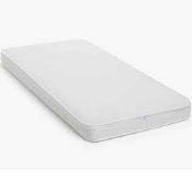RRP £280 Lot To Contain 2 John Lewis And Partners Premium 70X140Cm Hung Cot Bed Mattresses (Nti) (