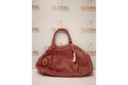 RRP £860 Gucci Sukey Dark Pink Micro Guccissima Leather Aao3425, Grade A (Appraisals Available On