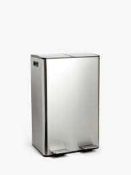 (Jb) RRP £165 Lot To Contain 1 Boxed John Lewis And Partners 60L Stainless Steel Fingerprint Proof R