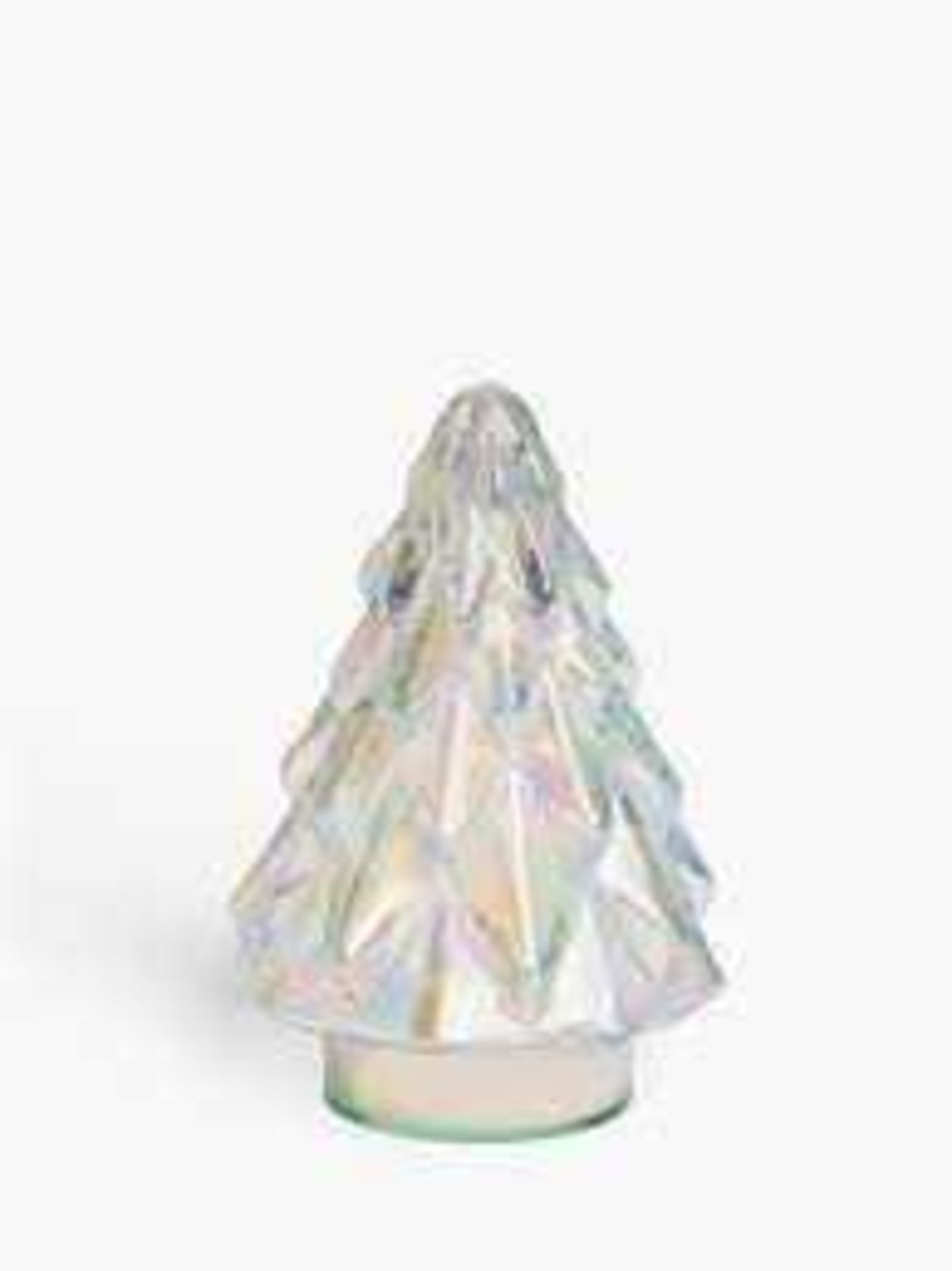 RRP £300 Lot To Contain 48 Assorted Decorative Iridescent Glass Christmas Tree Decorations (41.