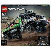 (Jb) RRP £210 Lot To Contain 1 Boxed Lego Technic 4X4 Mercedes-Benz Zetros Trial Truck (1248551)