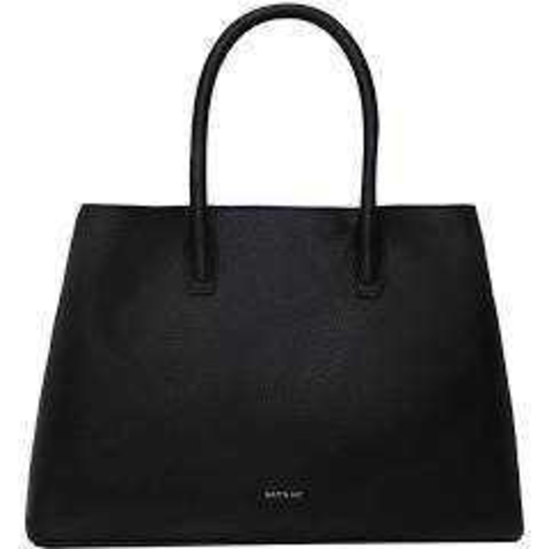 (Jb) RRP £130 Lot To Contain 1 Bagged Matt & Nat Recycled Purity Collection Krista Handbag In Black