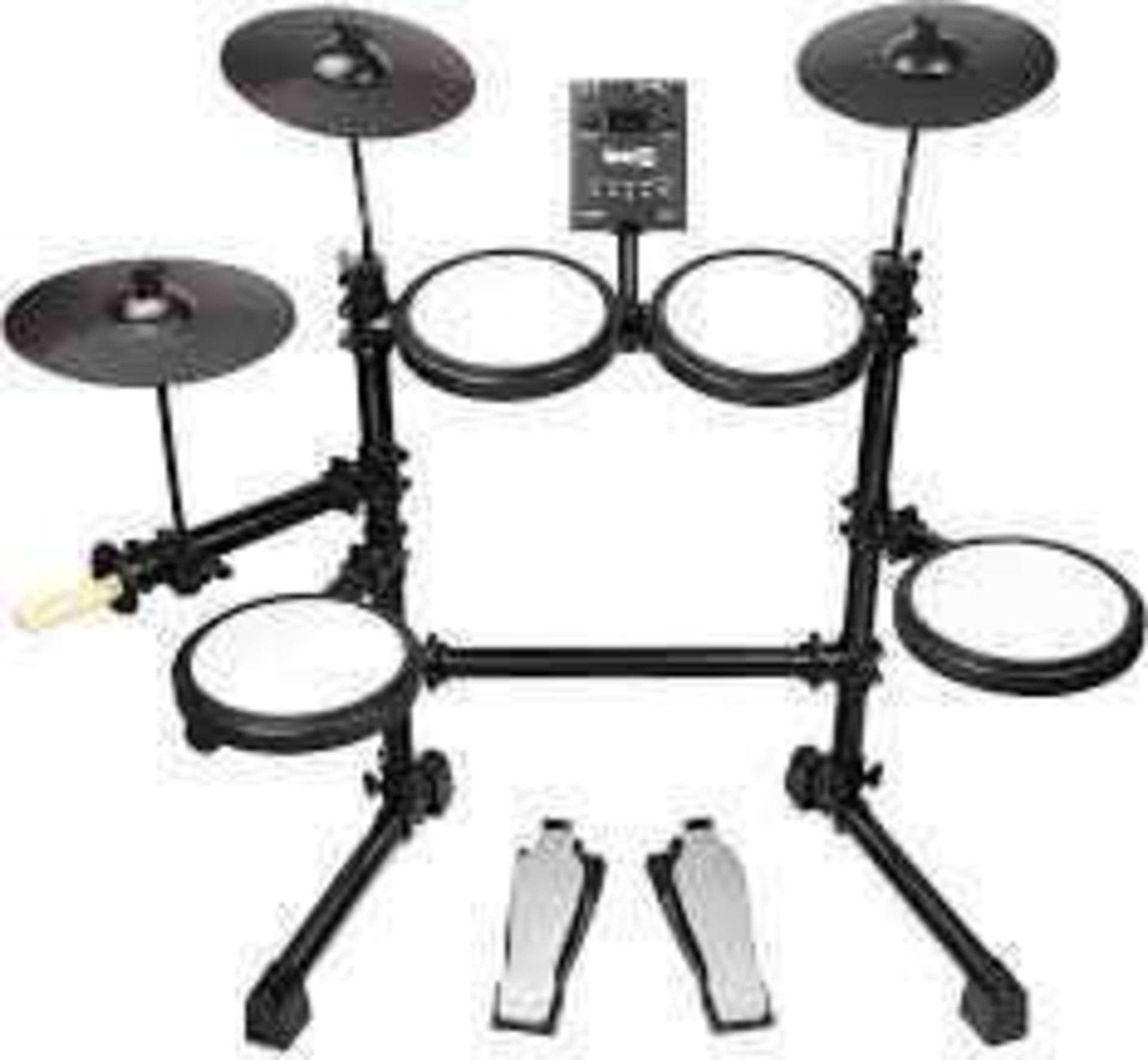 (Jb) RRP £300 Lot To Contain 1 Boxed Rock Jam Electronic Mesh Head Drum Kit Set