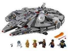 (Jb) RRP £115 Lot To Contain 1 Boxed Lego Star Wars Millennium Falcon Set (1372856)