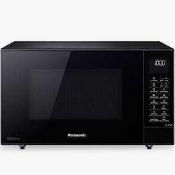 RRP £120 Lot To Contain Boxed Stainless Steel And Black Digital Display Integrated Microwave (