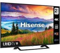 RRP £400 Lot To Contain Boxed Hisense 50A7300Ftuk 50 Inch 4K Ultra Hd Tv With Freeview (Appraisals