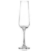 RRP £240 Lot To Contain 12 Boxes Of 4 Jasper Conran Calvello Crystal Glass Champagne Flutes (