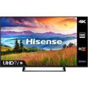 RRP £330 Lot To Contain Boxed Hisense 43A7300Ftuk 43 Inch Smart 4K Hd Tv (Appraisals Available On