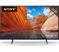 (Jb) RRP £650 Lot To Contain 1 Boxed Sony Kd43X80Ju 43" Smart 4K Ultra Hd Google Tv