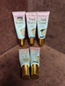 (Jb) RRP £140 Lot To Contain 5 Testers Of 48Ml Too Faced Peach Perfect Comfort Matte Foundation Infu