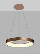 RRP £295 Boxed John Lewis And Partners Radiance Integrated Led Ceiling Pendant Light (Appraisals