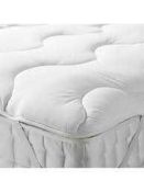 RRP £100 John Lewis And Partners Synthetic Soft Touch Washable Double Mattress Topper