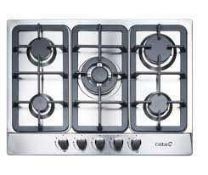 RRP £250 Boxed Cata Natural Gas 5 Ring Stainless Steel Gas Hob (Appraisals Available On Request) (