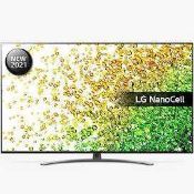 (Jb) RRP £700 Lot To Contain 1 Boxed Lg 55Nano816Na 55Inch Real 4K Nanocell Tv With Ai Thinq Home Da