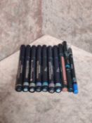 (Jb) RRP £200 Lot To Contain 10 Testers Of Assorted Premium Dior Makeup Pencils All Ex-Display And A