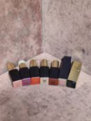 (Jb) RRP £210 Lot To Contain 7 Testers Of Assorted Premium Estee Lauder Lipsticks All Ex-Display And