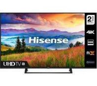 RRP £450 Lot To Contain Boxed Hisense 55A7300Ftuk 55 Inch 4K Ultra Hd Tv With Freeview (Appraisals