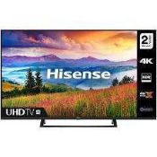 RRP £330 Lot To Contain Boxed Hisense 43A7300Ftuk 43 Inch Smart 4K Hd Tv (Appraisals Available On