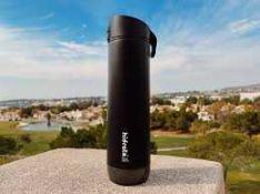 (Jb) RRP £150 Lot To Contain 2 Boxed Hidratespark Steel Smart Water Bottle With Smartphone Connectiv