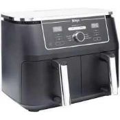 RRP £160 Boxed Ninja Foodi Max Duel Zone 9.5 Litre Air Fryer (Appraisals Available On Request) (