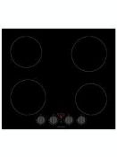 RRP £130 Boxed Culina 60Cm 4 Plate Ceramic Cooker Hob (Appraisals Available On Request) (Pictures