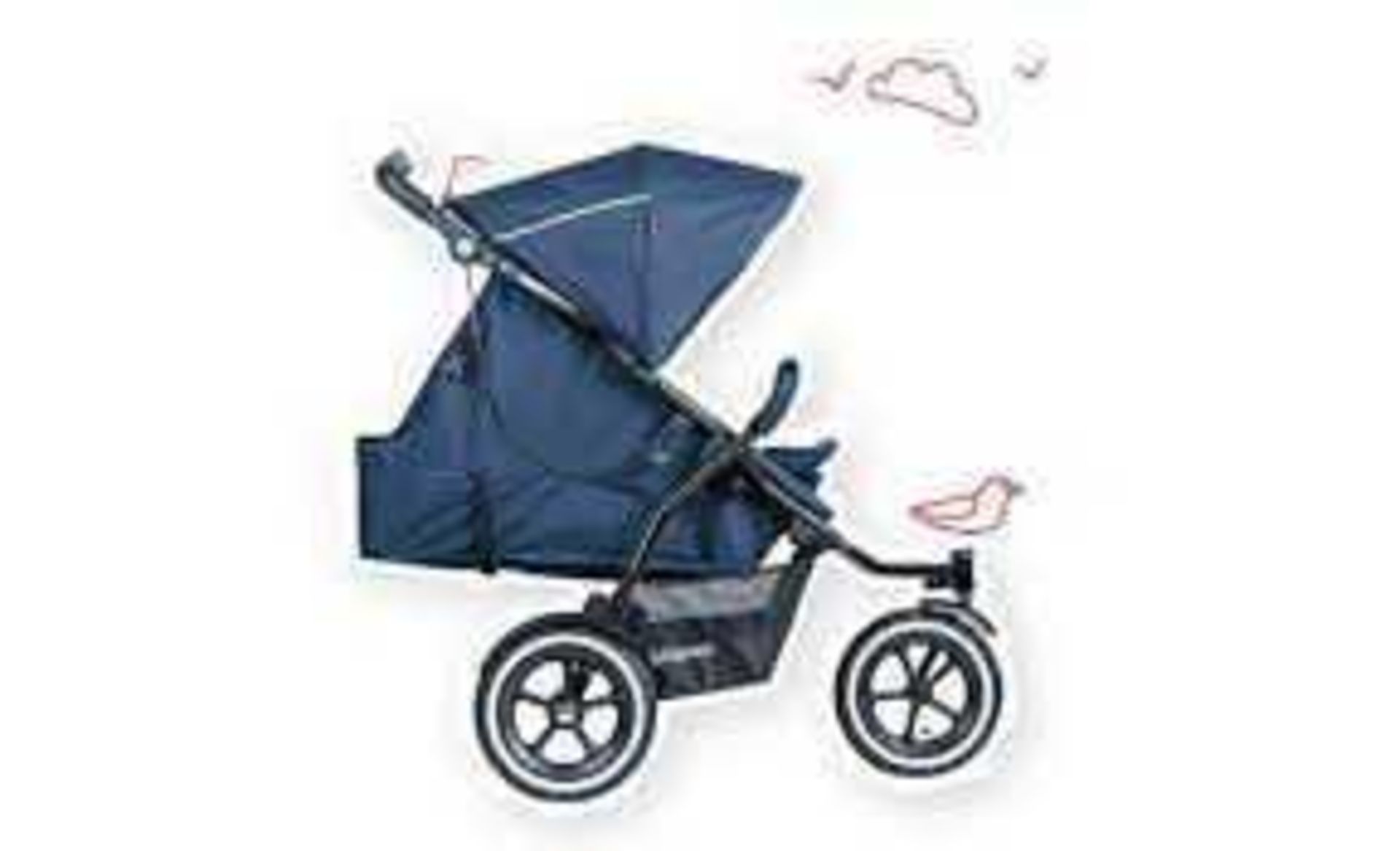 RRP £100 1 Boxed Phil & Ted's Adapt And Survive Pram Double Kit