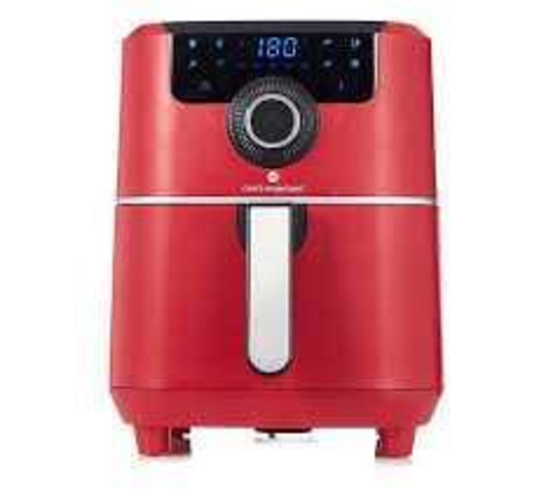 (Jb) RRP £100 Lot To Contain 1 Boxed Cook's Essentials 4L Large Capacity Air Fryer With Digital Disp