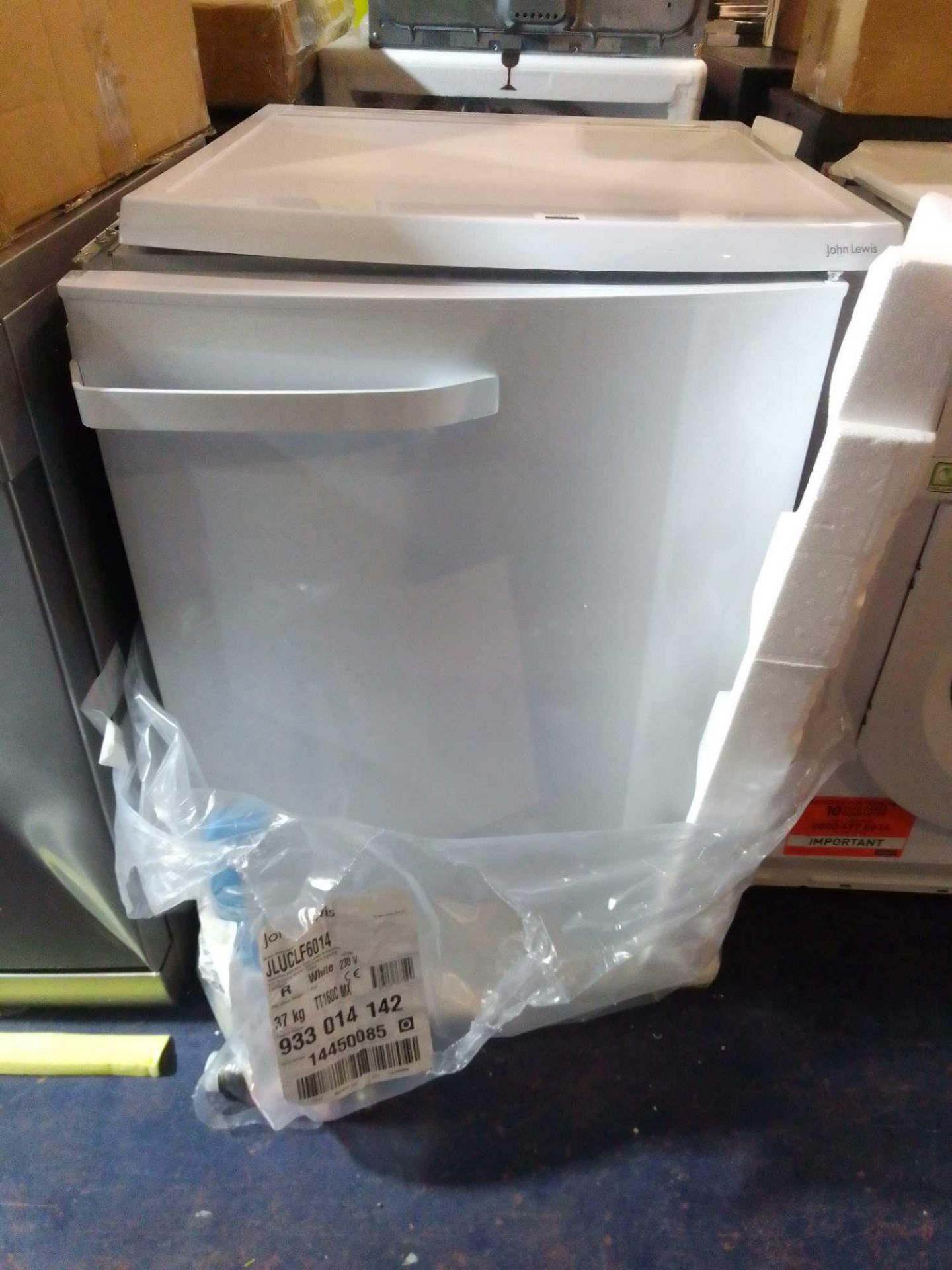 RRP £450 Boxed John Lewis And Partners Juclf6014 Under Counter Free Standing Larder Fridge In - Image 2 of 2