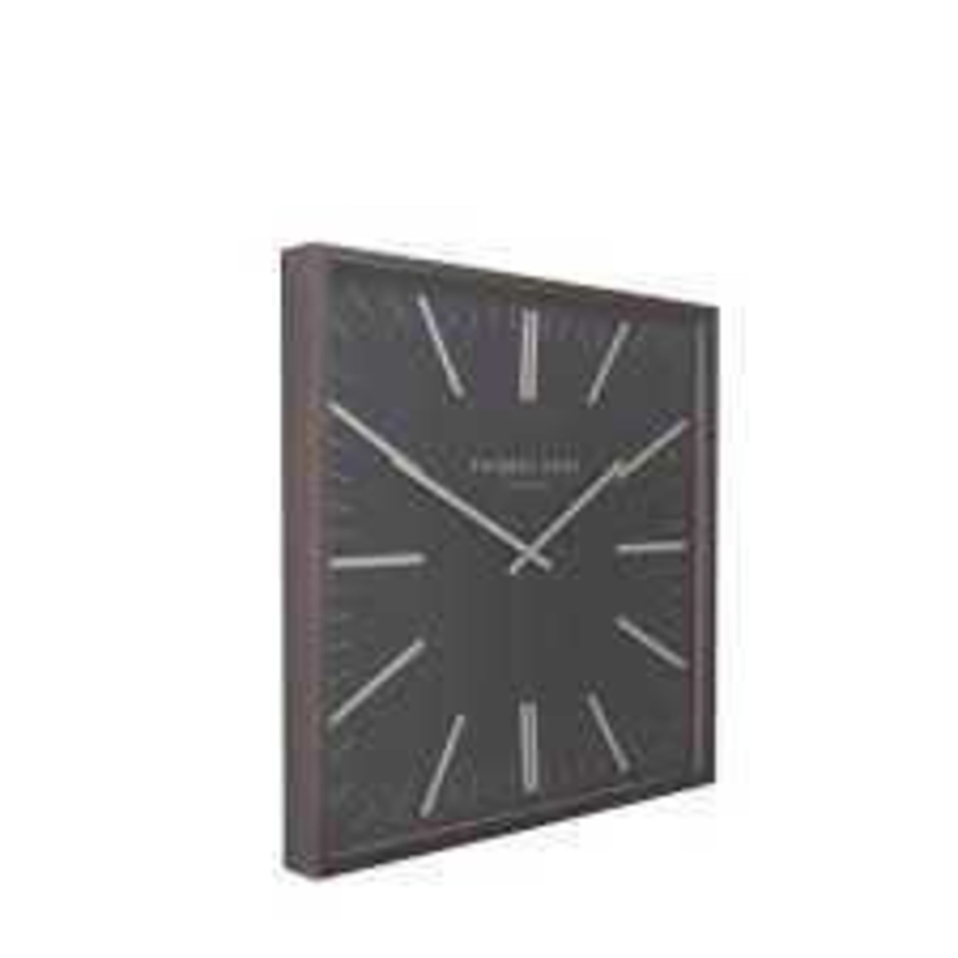 RRP £145 Lot To Contain 2 Assorted Boxed And Unboxed Wall Clocks To Include A Karlson Silver - Image 2 of 2