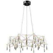 (Jb) RRP £205 Lot To Contain 1 Boxed Nave Lighting Araneus Designer Ceiling Pendant