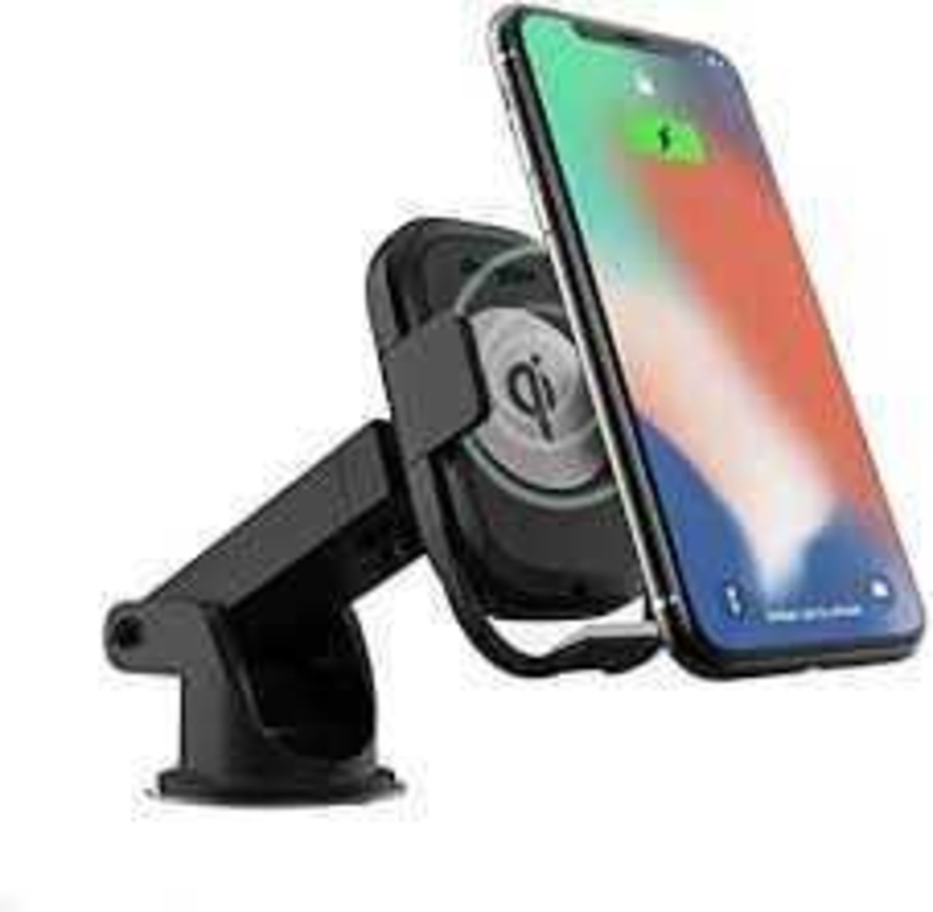 (Jb) RRP £250 Lot To Contain 5 Boxed Energizer Ultimate Phone Car Mount With Qi Wireless Fast Chargi