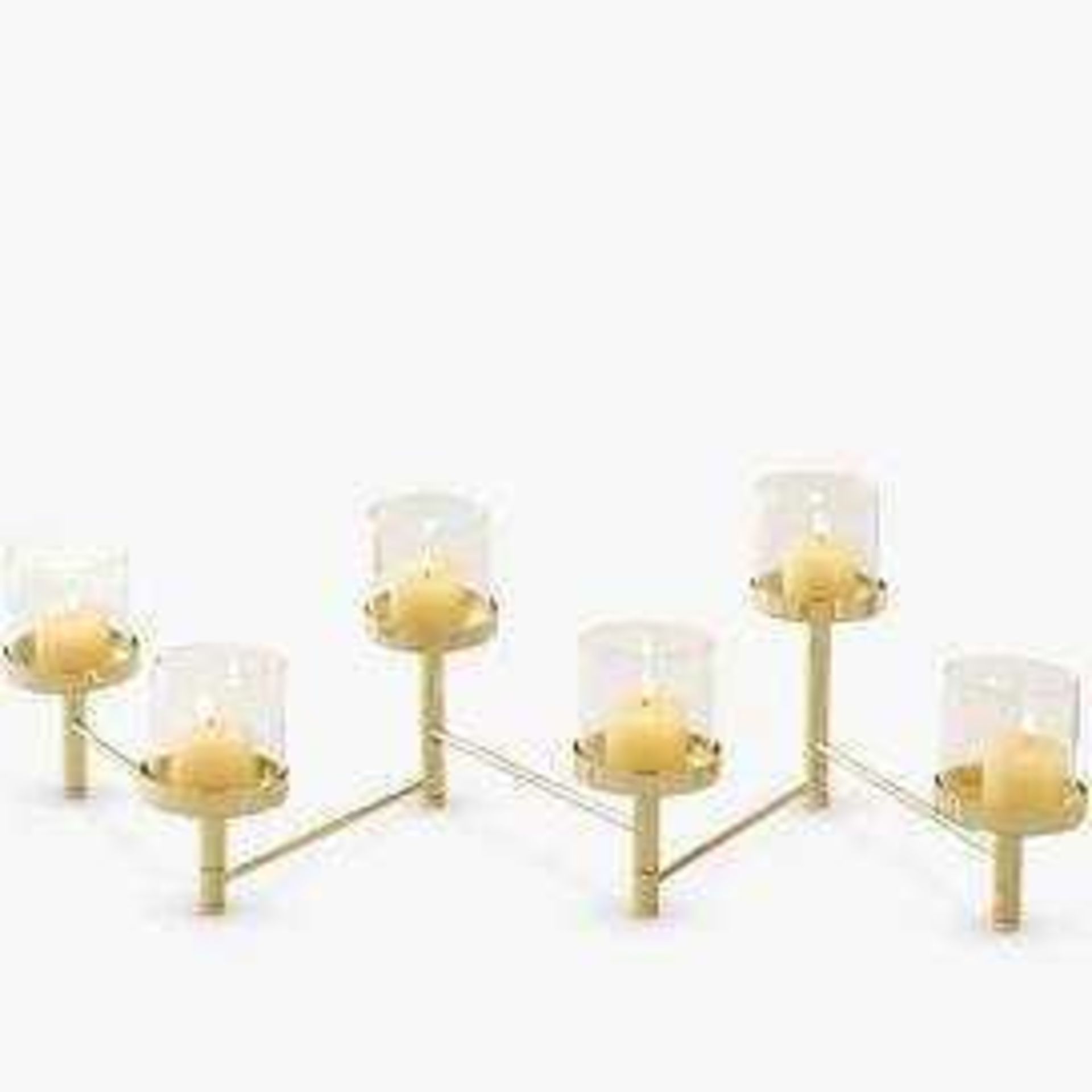 RRP £170 To Contain 2 Boxed John Lewis And Partners Items Including 1 Forei Candle Holder In Brass A - Image 2 of 2