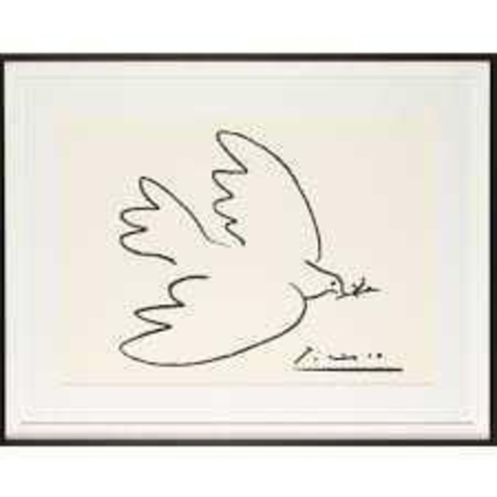 RRP £200 Lot To Contain Framed Dove Of Peace Wall Art Picture (1275796)(Appraisals Available On - Image 2 of 2