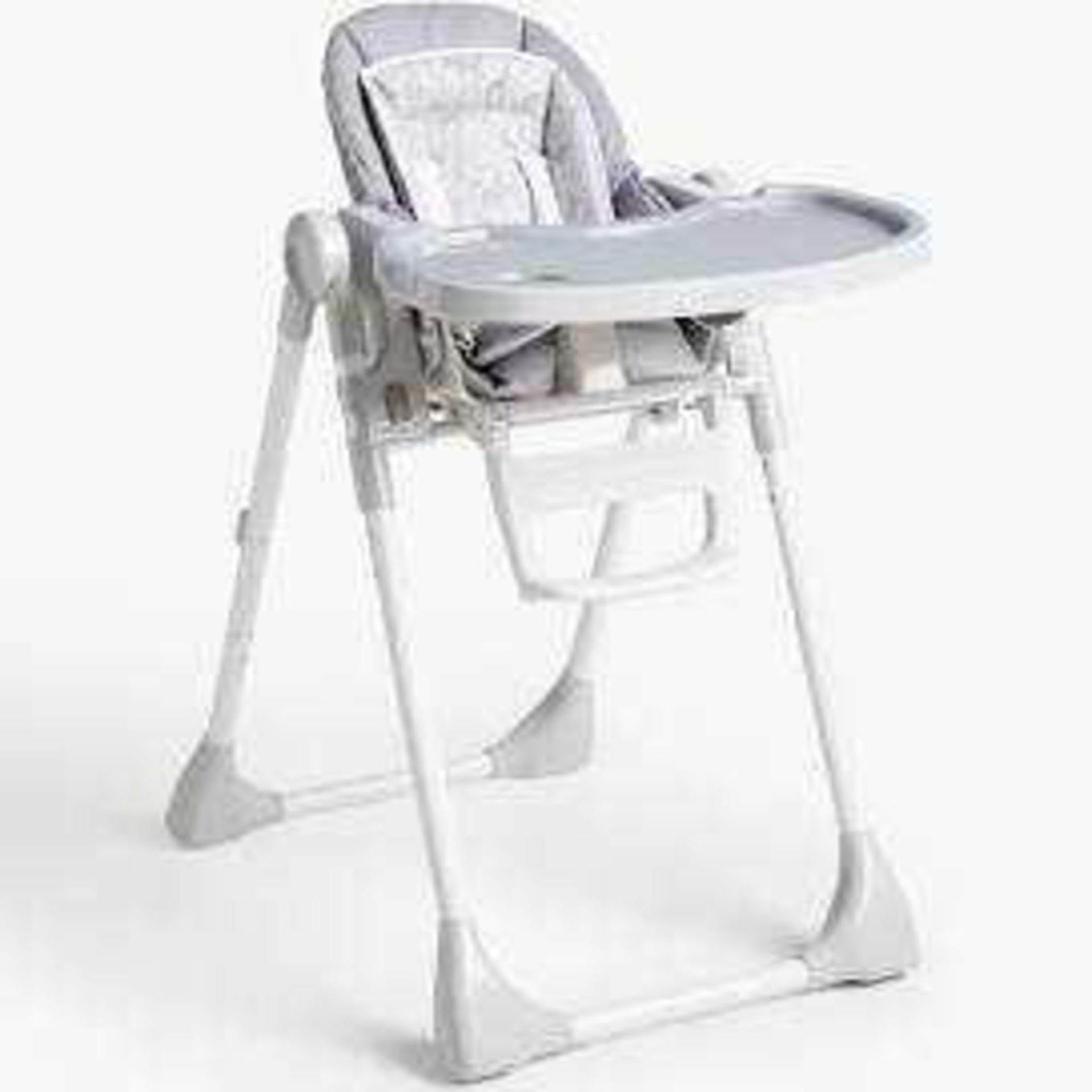 RRP £75 Boxed John Lewis And Partners Safari Easy Fold High Chair