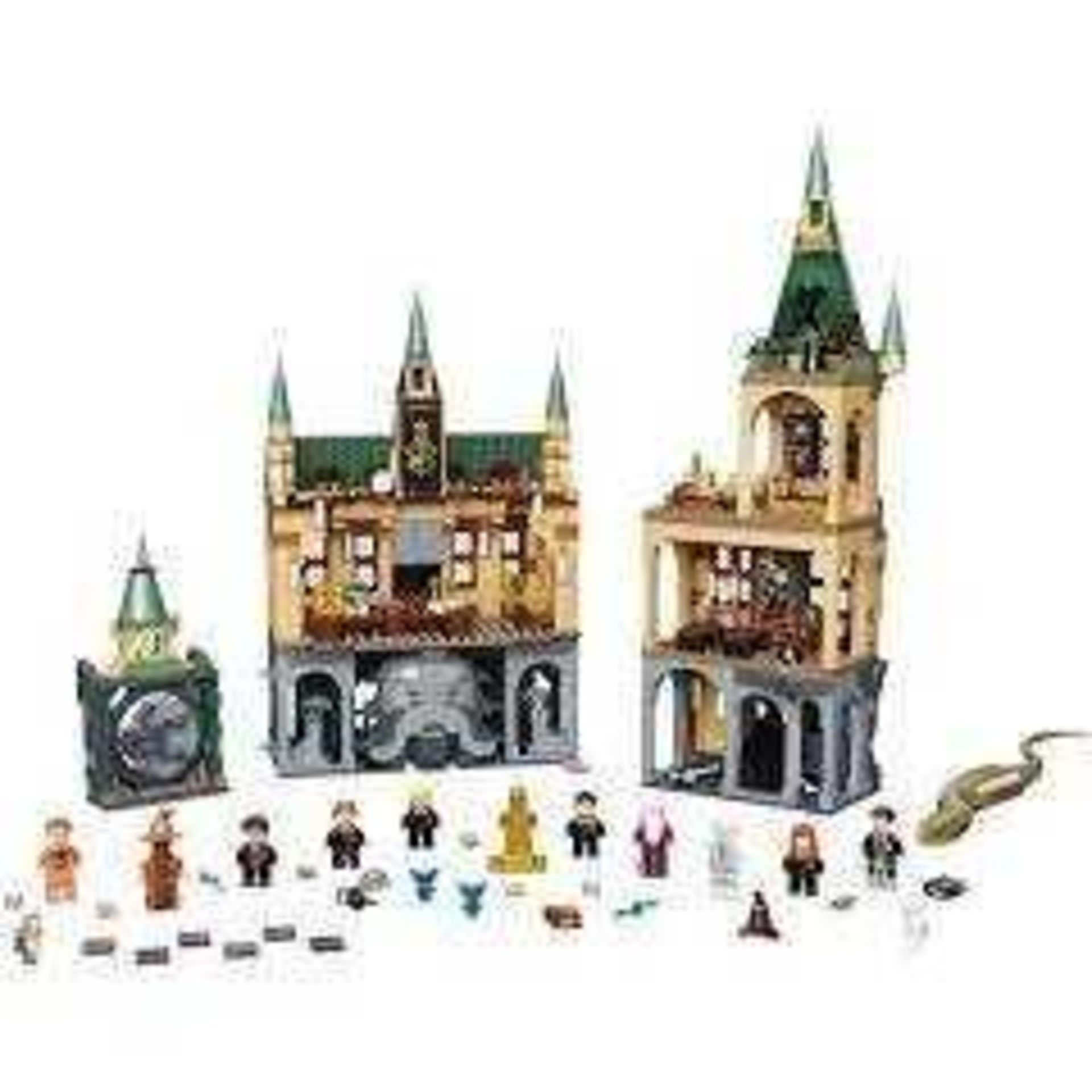 RRP £130 Boxed Lego Harry Potter Hogwarts Chamber Of Secrets Construction Pack