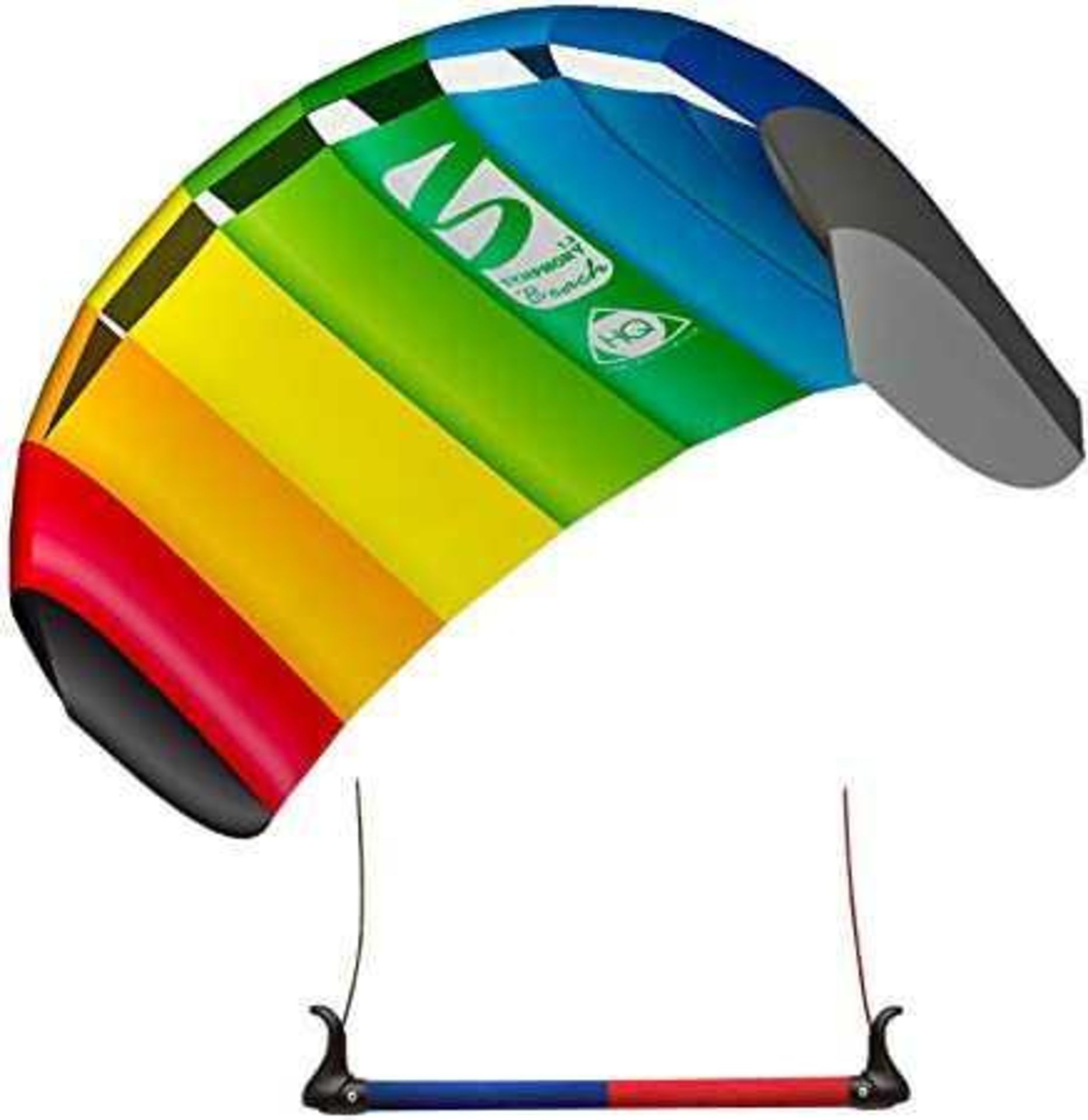 (Jb) RRP £120 Lot To Contain 4 Bagged Symphony Beach Sport Kites 1.3 Rainbow (16.045)