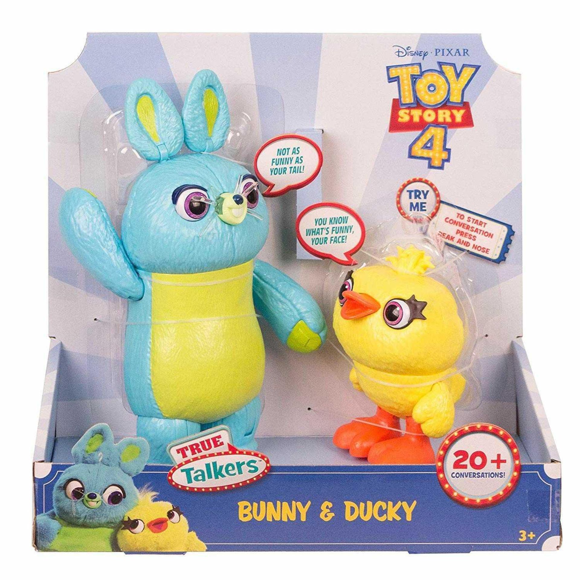RRP £125 Lot To Contain 5 Boxed Assorted Toy Story 4 Ducky And Bunny Toys And Martian Toys - Image 2 of 2