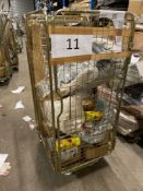 RRP £400 Pallet To Contain A Vast Quantity Of Items To Include Plastic Storage Items, Antique Brass