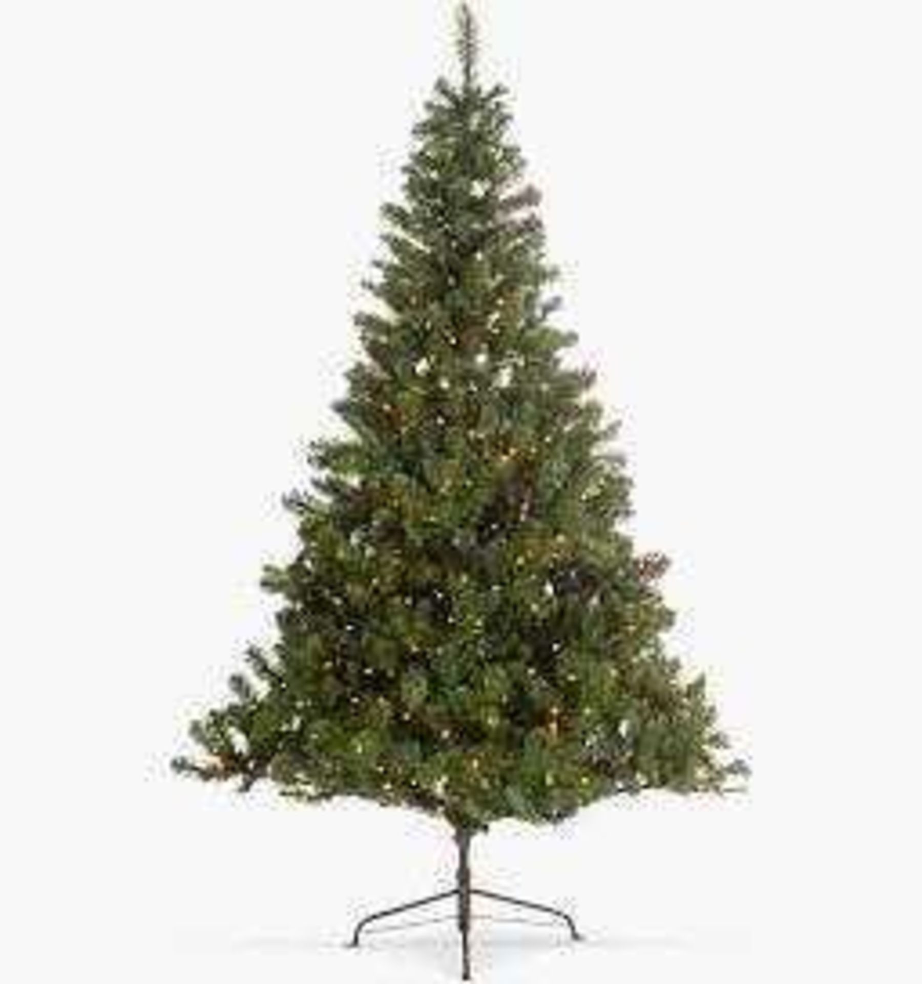 RRP £200 1 Boxed John Lewis And Partners Pre-Lit Newington Christmas Tree