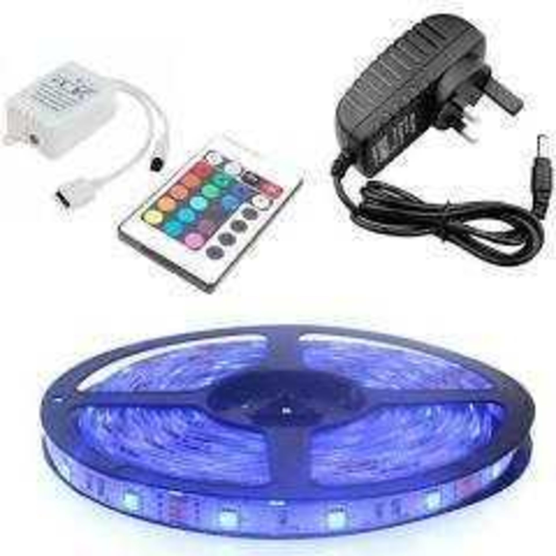 RRP £100 Lot To Contain 5 Boxed Brand New Meeqee 20M Led Christmas Light Strips (Appraisals