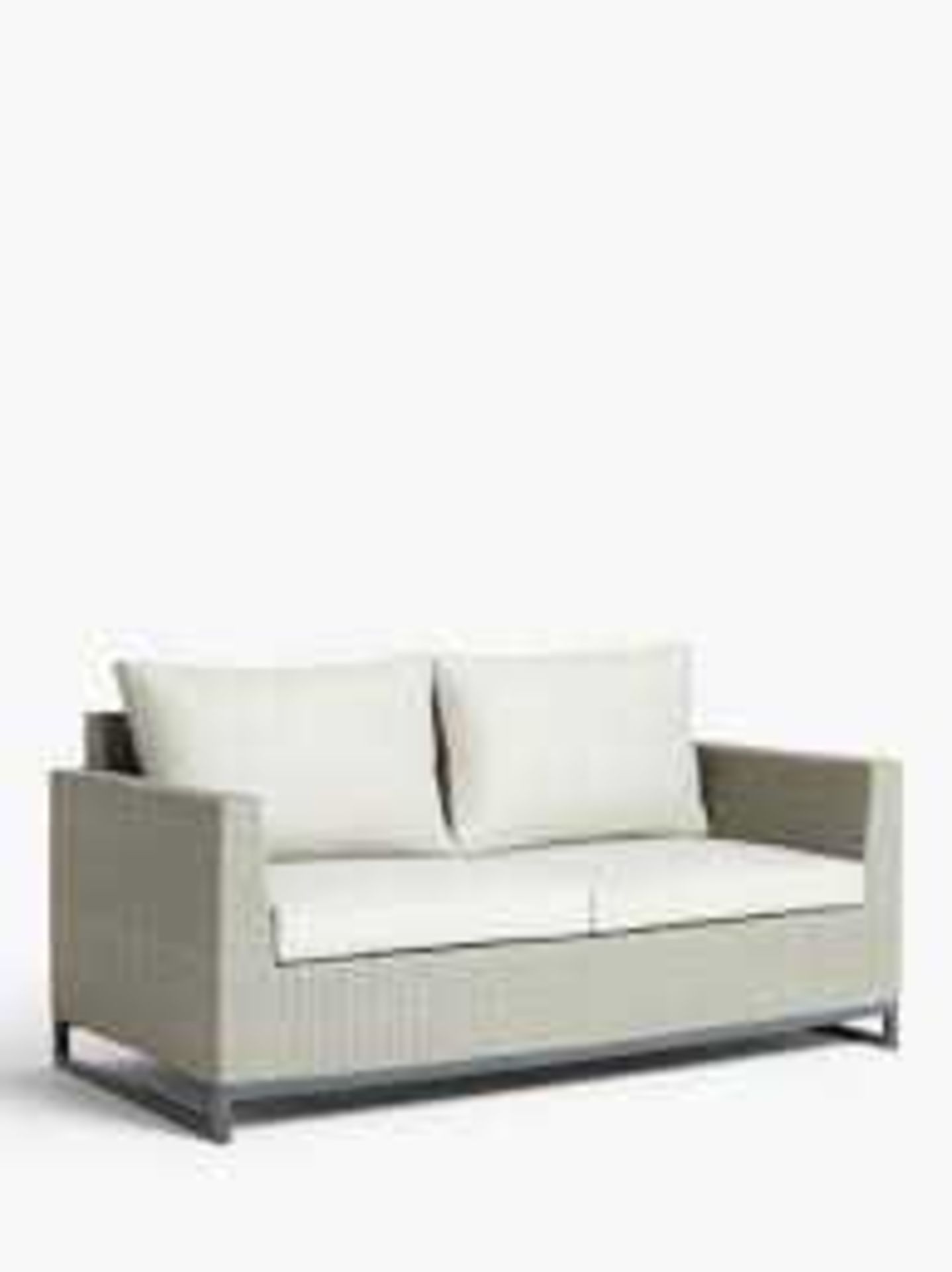 RRP £700 To Contain Unboxed 2Seater Rattan Garden Couch And 2 Rattan 1 Seater Chairs And Rattan Styl - Image 3 of 3