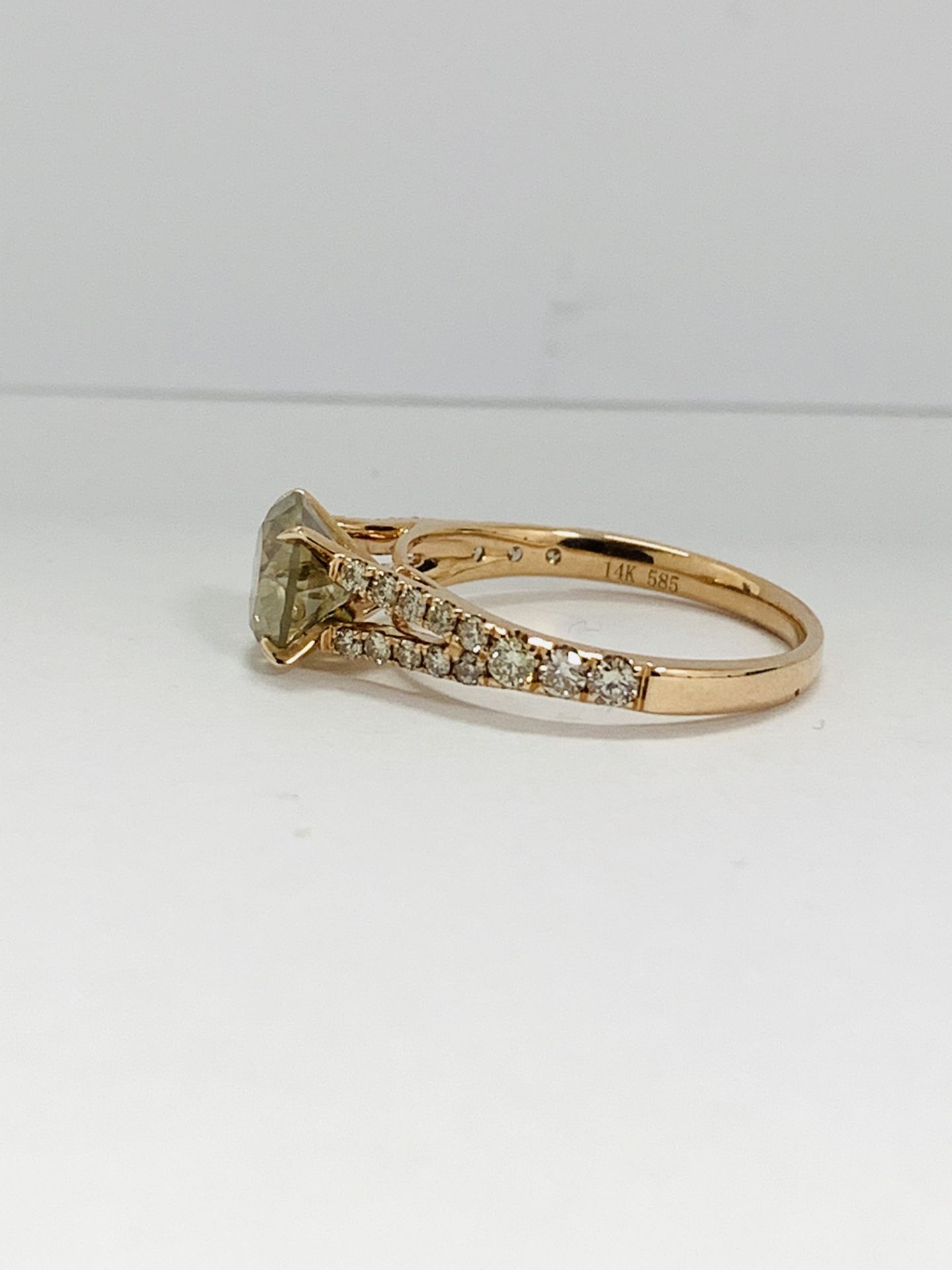 14K Rose Gold Ring - Image 2 of 9