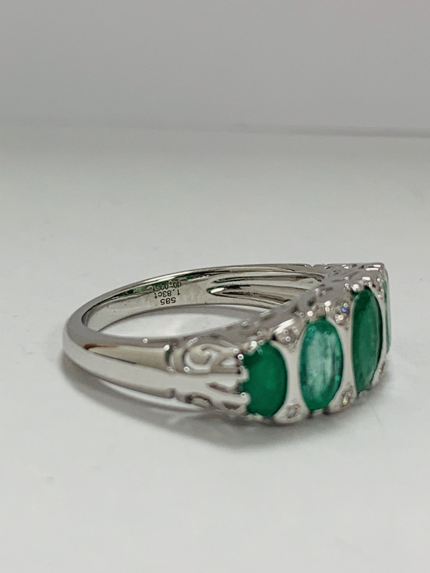 14K White Gold Ring - Image 6 of 9