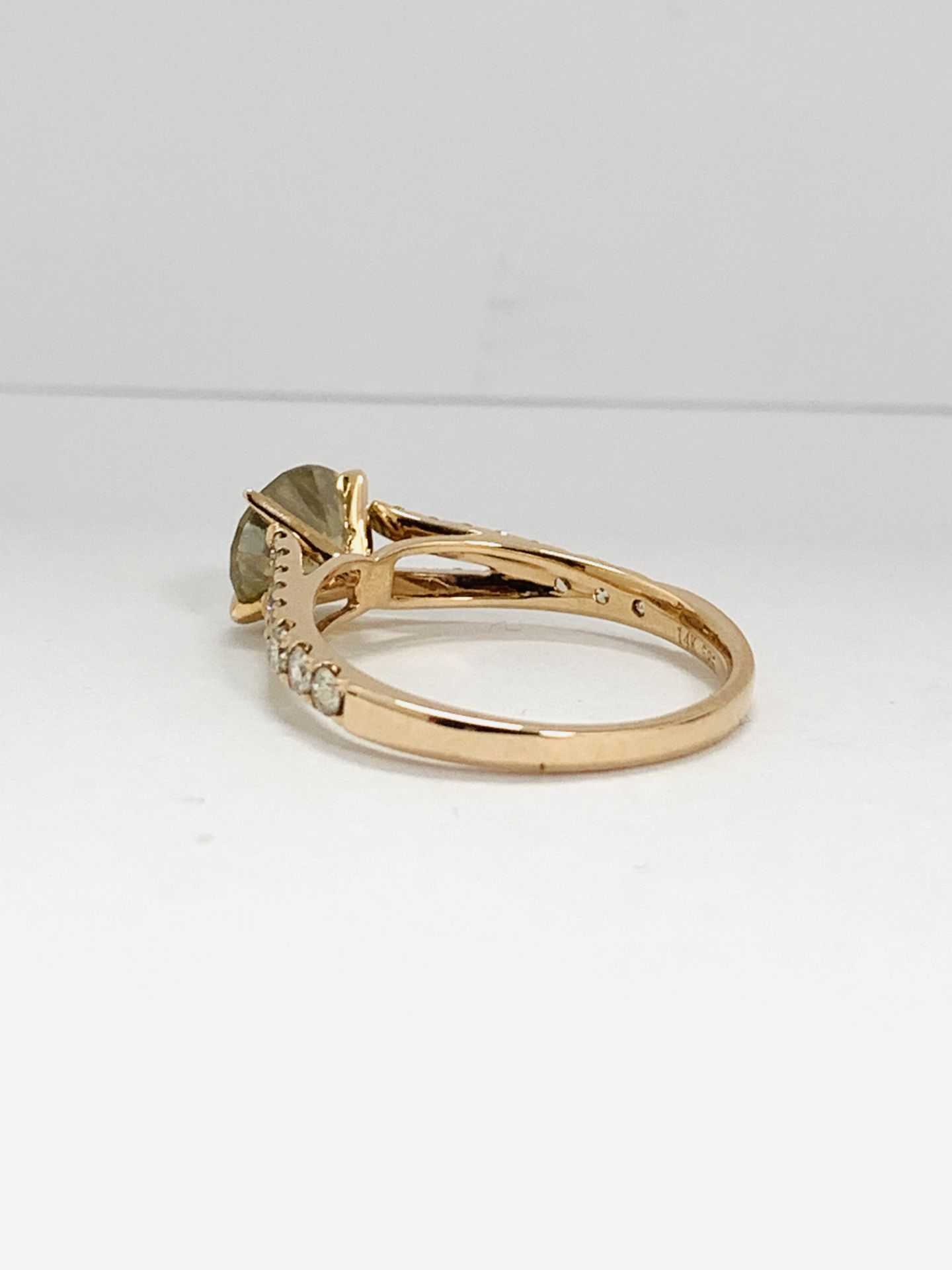 14K Rose Gold Ring - Image 3 of 9
