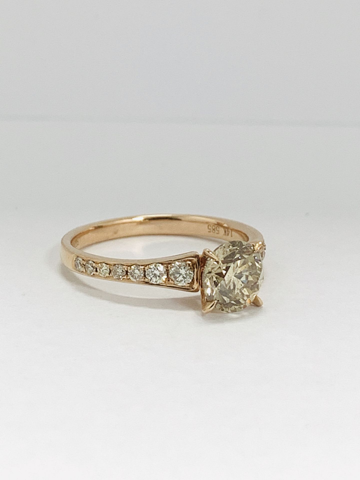 14K Rose Gold Ring - Image 7 of 8