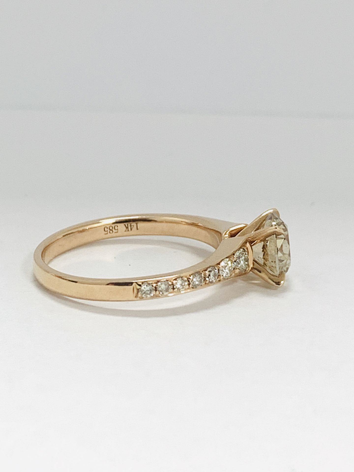 14K Rose Gold Ring - Image 6 of 8