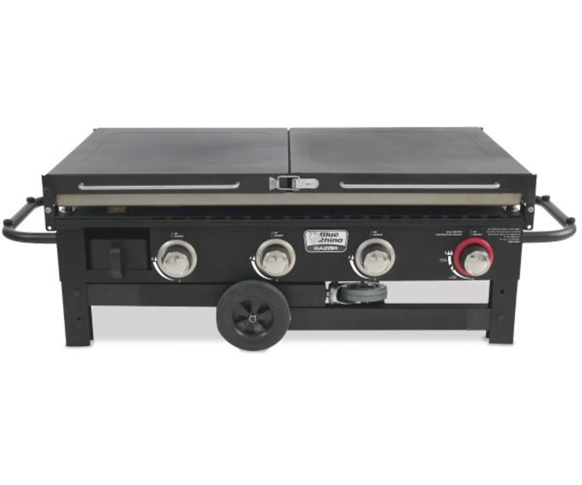 Blue Rhino Razor Griddle Black/Powder Coated 4-Burner Gas Grill - Image 3 of 3