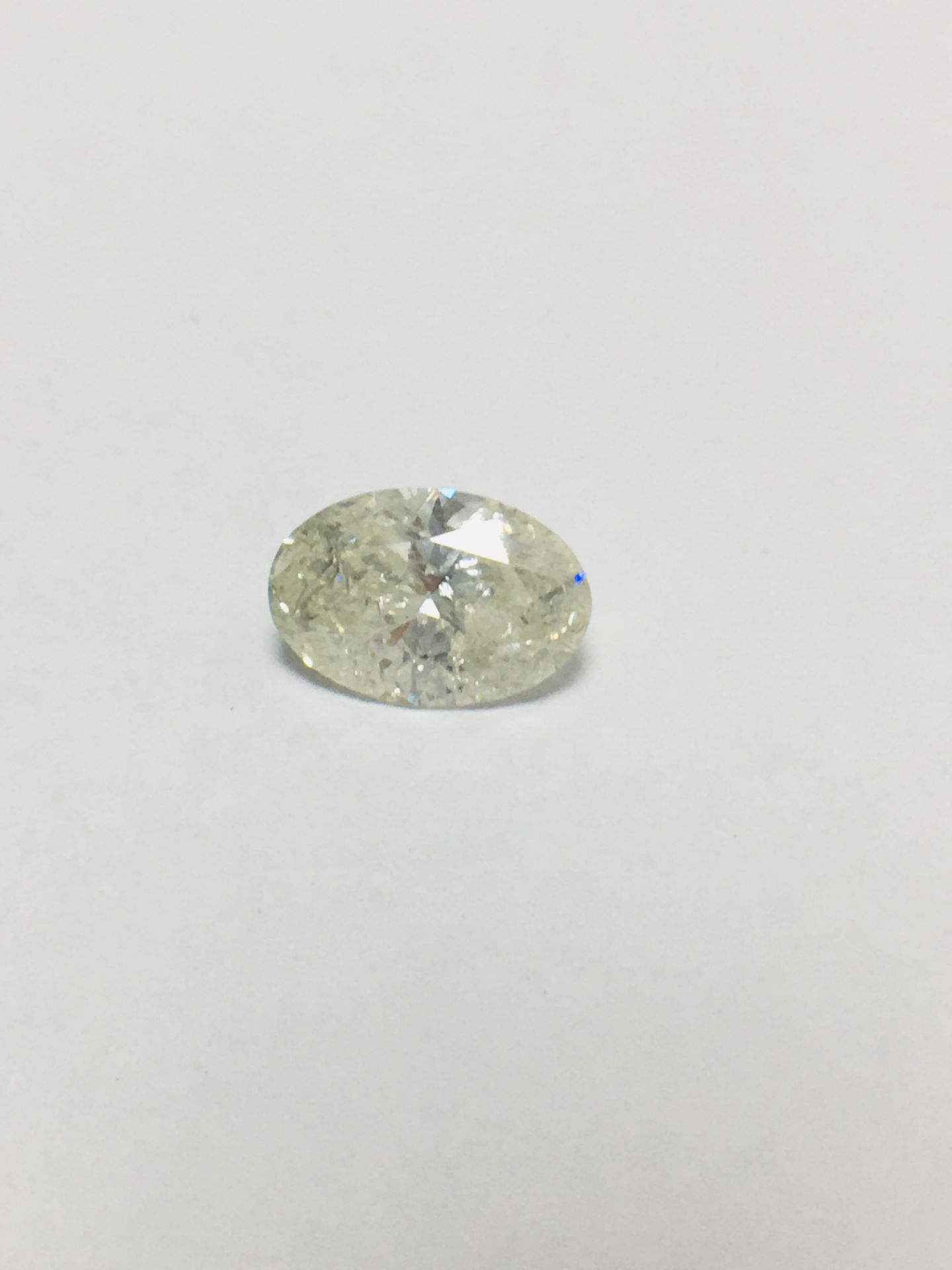 1.84ct Natural Oval Cut Diamond Colour - Image 3 of 4